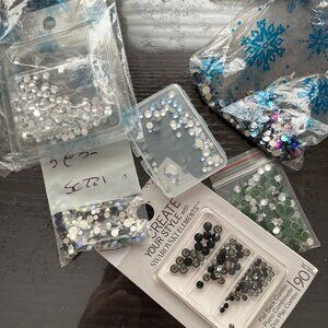 Swarovski Elements Create Your Style HUNDREDS AND HUNDREDS Flat Back Rhinestones